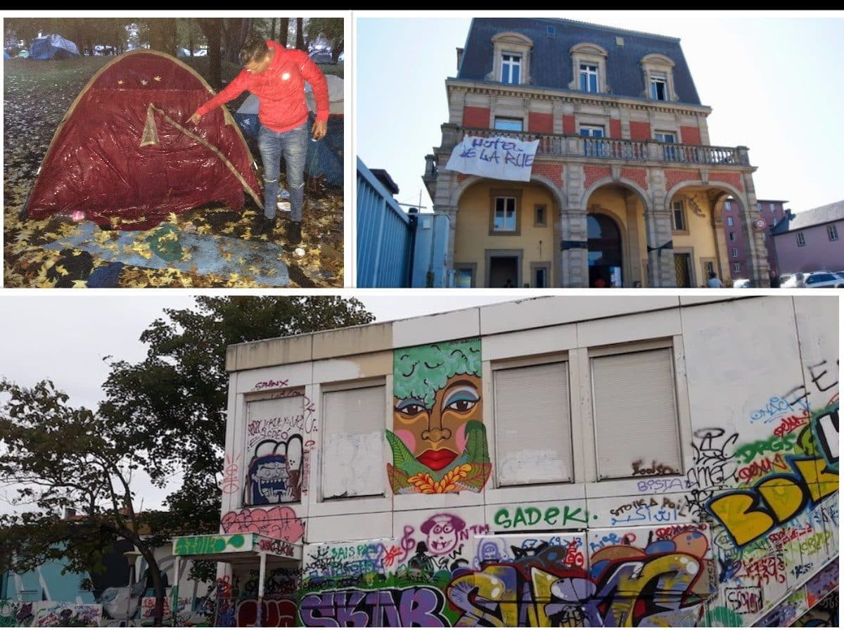 Lyon, Strasbourg et Bordeaux sont confrontés à la question d'un nombre toujours plus important de sans-abri dans leurs rues.
