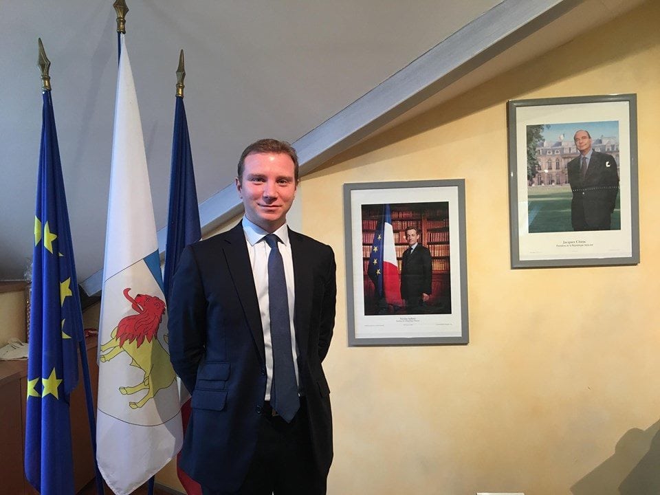 Alexandre vincendet, maire de Rillieux-la-Pape et président des LR du Rhône. ©Assia Mendi