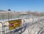 Le jeudi 19 mars, jour 3 du confinement à Lyon. ©LB/Rue89Lyon. Les Berges du Rhône interdites d'accès