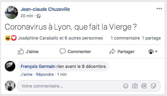 Coronavirus à Lyon: que fait la Vierge ?