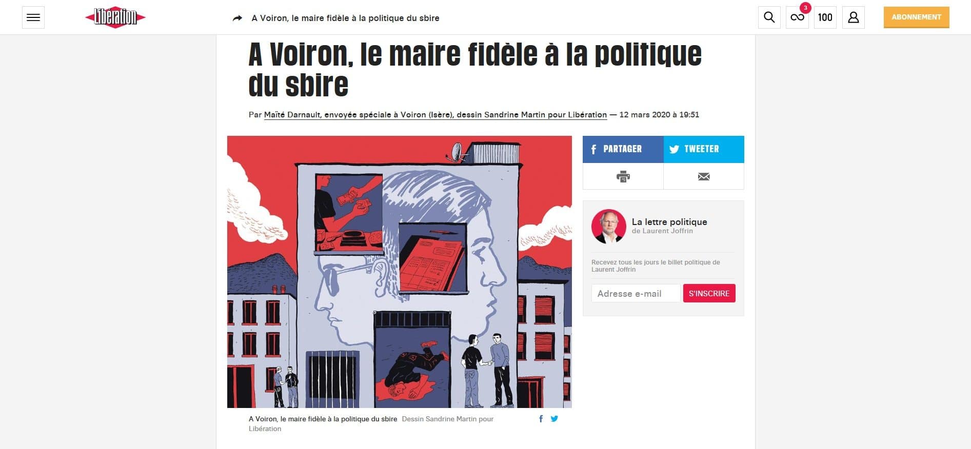 Screenshot-A Voiron, le maire fidèle à la politique du sbire