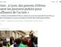 Capture d'écran d'un article du Monde sur la pollution de l'air dans une école à Lyon