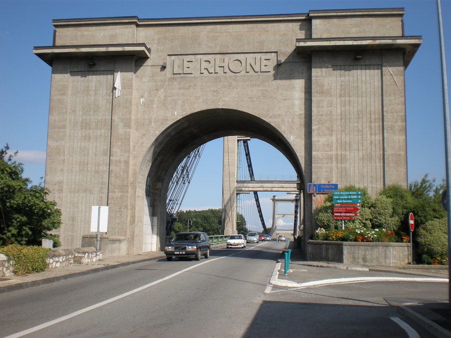 Le pont du Teil. DR