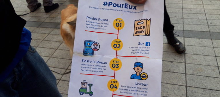 Pendant le confinement, des initiatives solidaires à Lyon