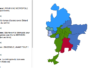 Carte des résultats aux élections métropolitaines à la Métropole de Lyon