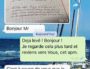 Un échange sms avec un élève de collège. Capture d'écran du téléphone de l'enseignant. DR