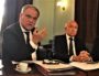 François-Noël Buffet et Gérard Collomb tentent de convaincre avant le second tour des élections métropolitaines. ©DD/Rue89Lyon