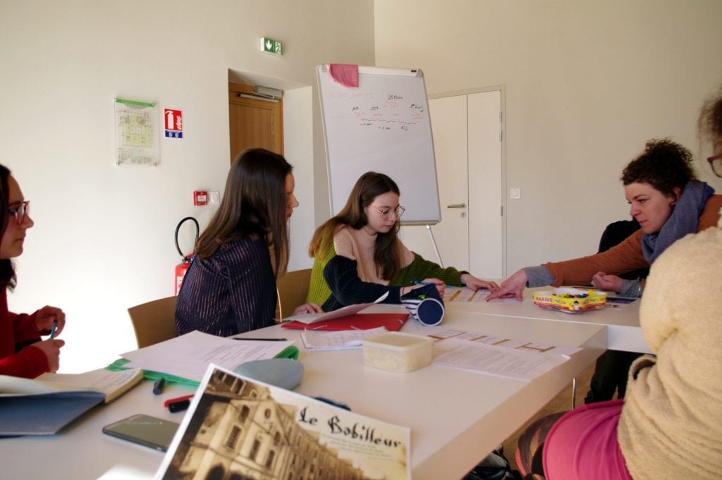 Conférence de rédaction du Babilleur, le journal lycéen de Briançon