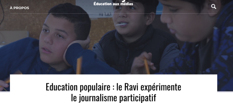 Un site Internet dédié à l’éducation aux médias propulsé par Rue89Lyon