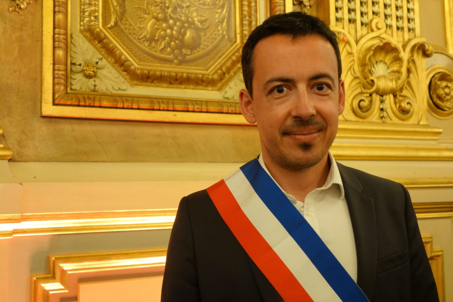 Laurent Bosetti après sa nomination d'adjoint au maire de Lyon