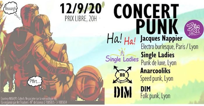 Concert Punk au Toï Toï le Zinc