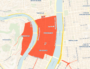 Carte du port du masque à Lyon