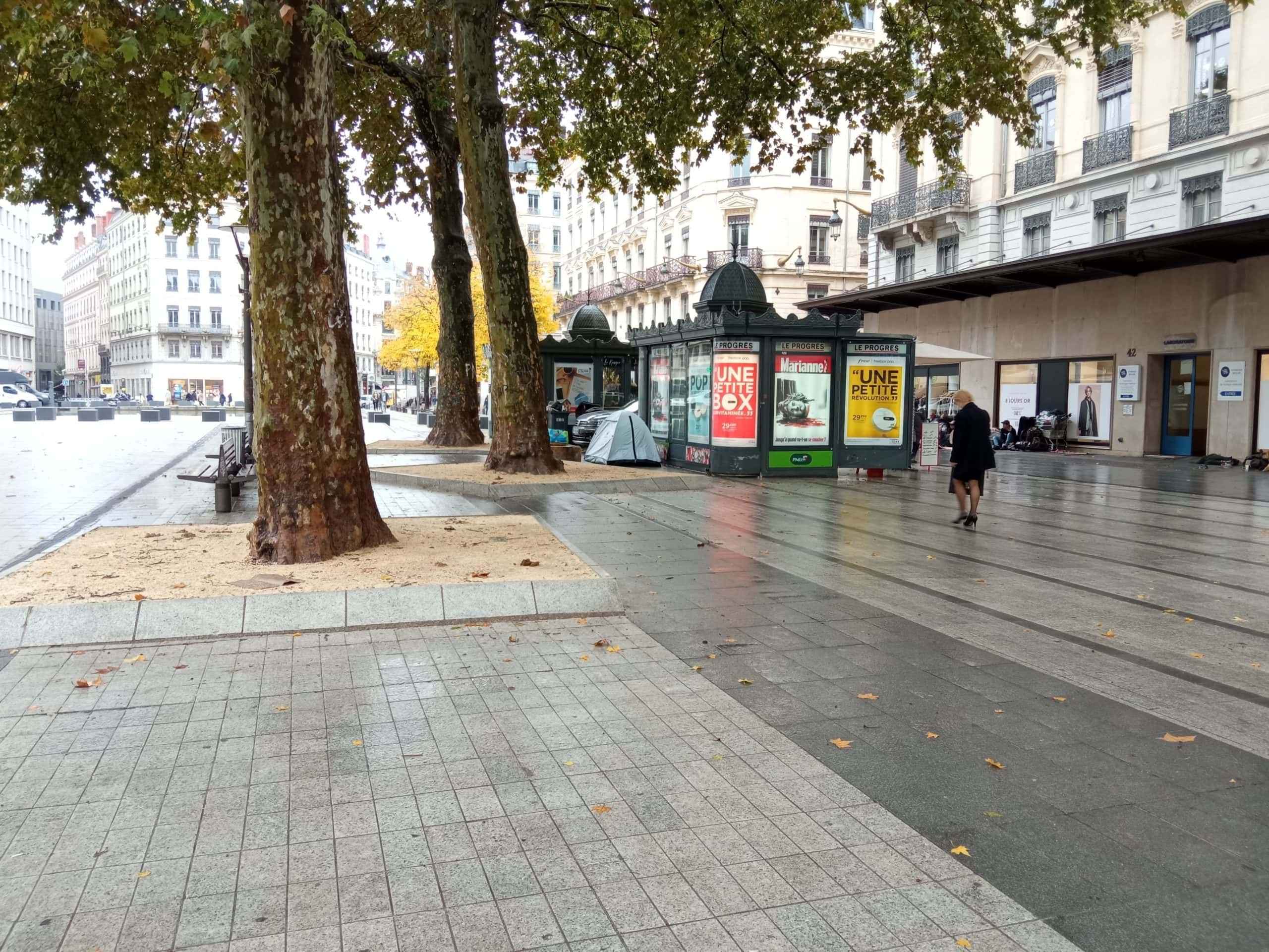 Sans-abris place République