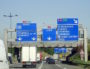 L'échangeur entre l'autouroute 46 et l'autoroute 43.