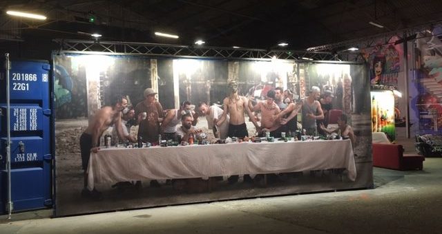 Street art sous halle, avec le festival « Peinture Fraîche »