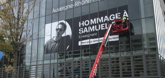Des hommages au professeur Samuel Paty dans l’agglo de Lyon