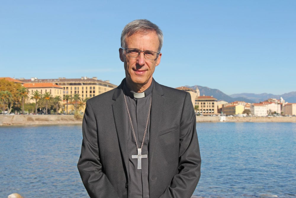 Mgr Olivier de Germay @Diocèse d'Ajaccio