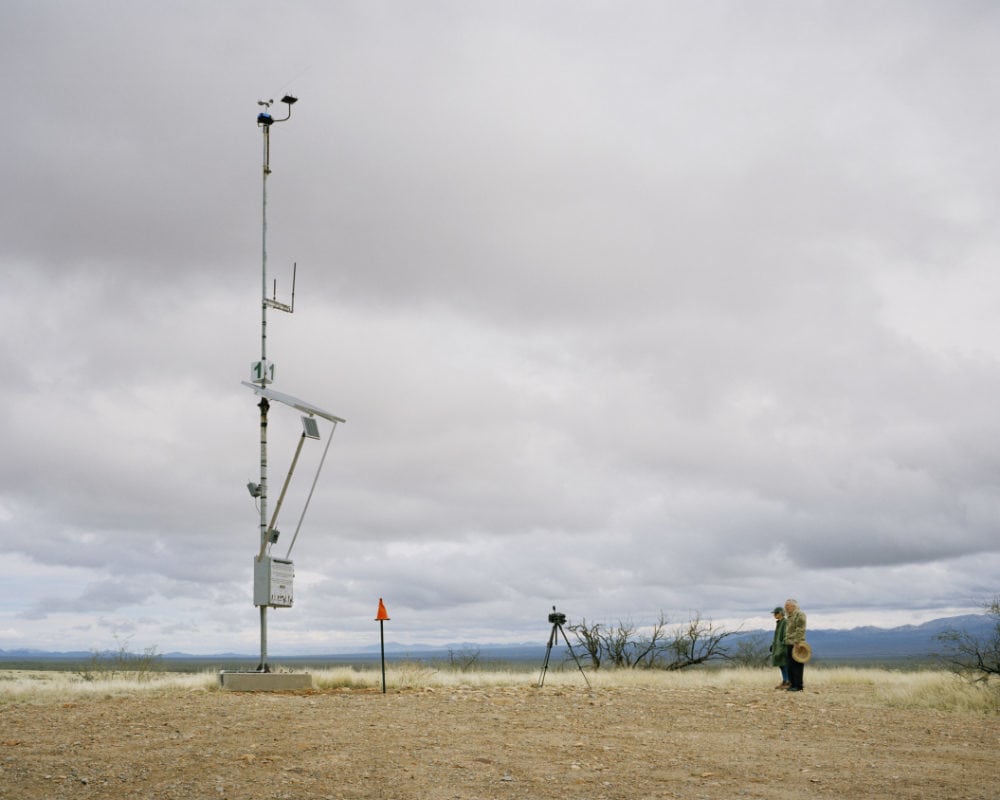 Florent Meng , AZ/SN III, The Crossers, Rescue Beacons, Buenos Aires National Wildlife Refuge Sector, near Arivaca, AZ, February 2018.