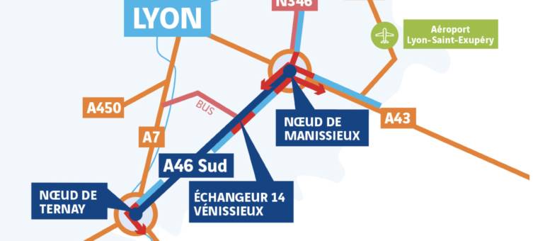 A46 Sud à Lyon : la concertation lancée dans la difficulté