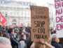 Manifestation contre la loi "sécurité globale" du 28 novembre 2020 à Lyon. ©DD/Rue89Lyon