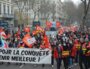 Les militants CGT ont représenté le groupe des maigres troupes ce 4 février 2021. Crédit : Pierre LEMERLE/Rue89Lyon.