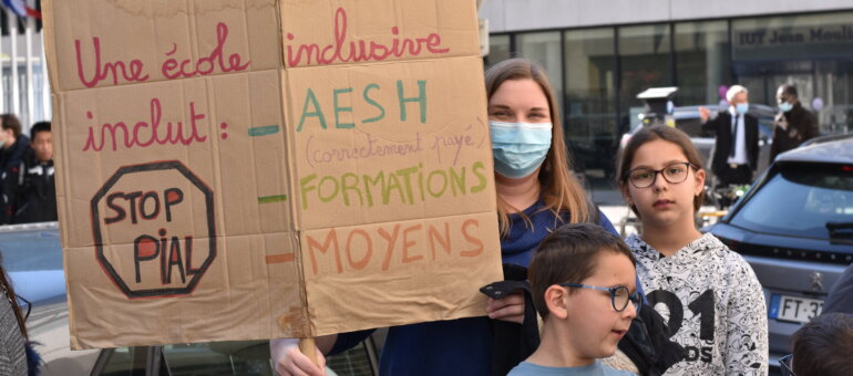 Les AESH de Lyon appelées à manifester ce mardi