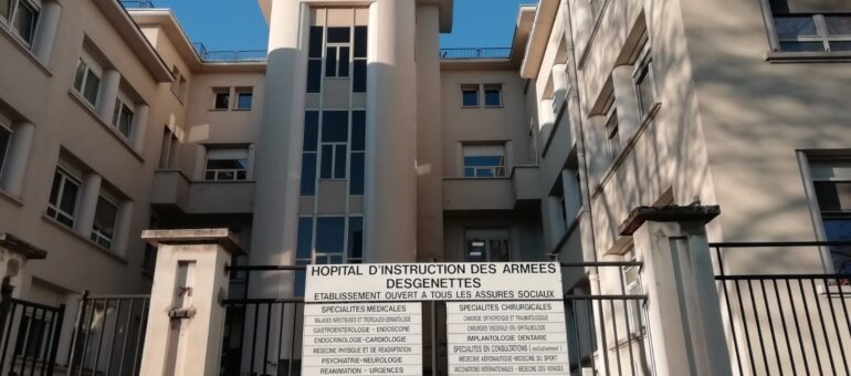 L’hôpital militaire Desgenettes de Lyon dit adieu à ses urgences
