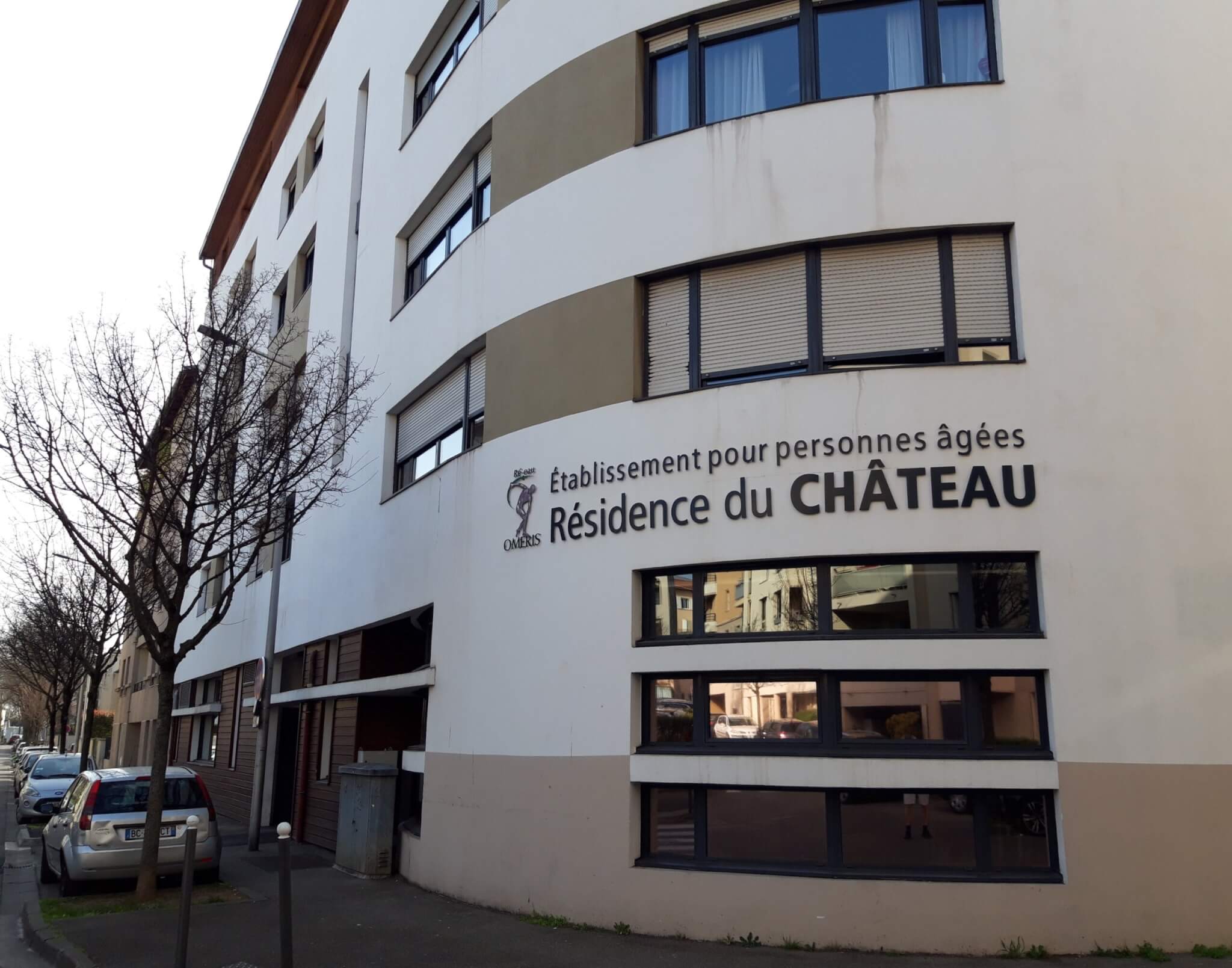 La "Résidence du Château", un Ehpad à Saint-Priest. ©LB/Rue89Lyon