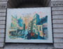 Une fresque rend hommage à l'événement à Lyon.