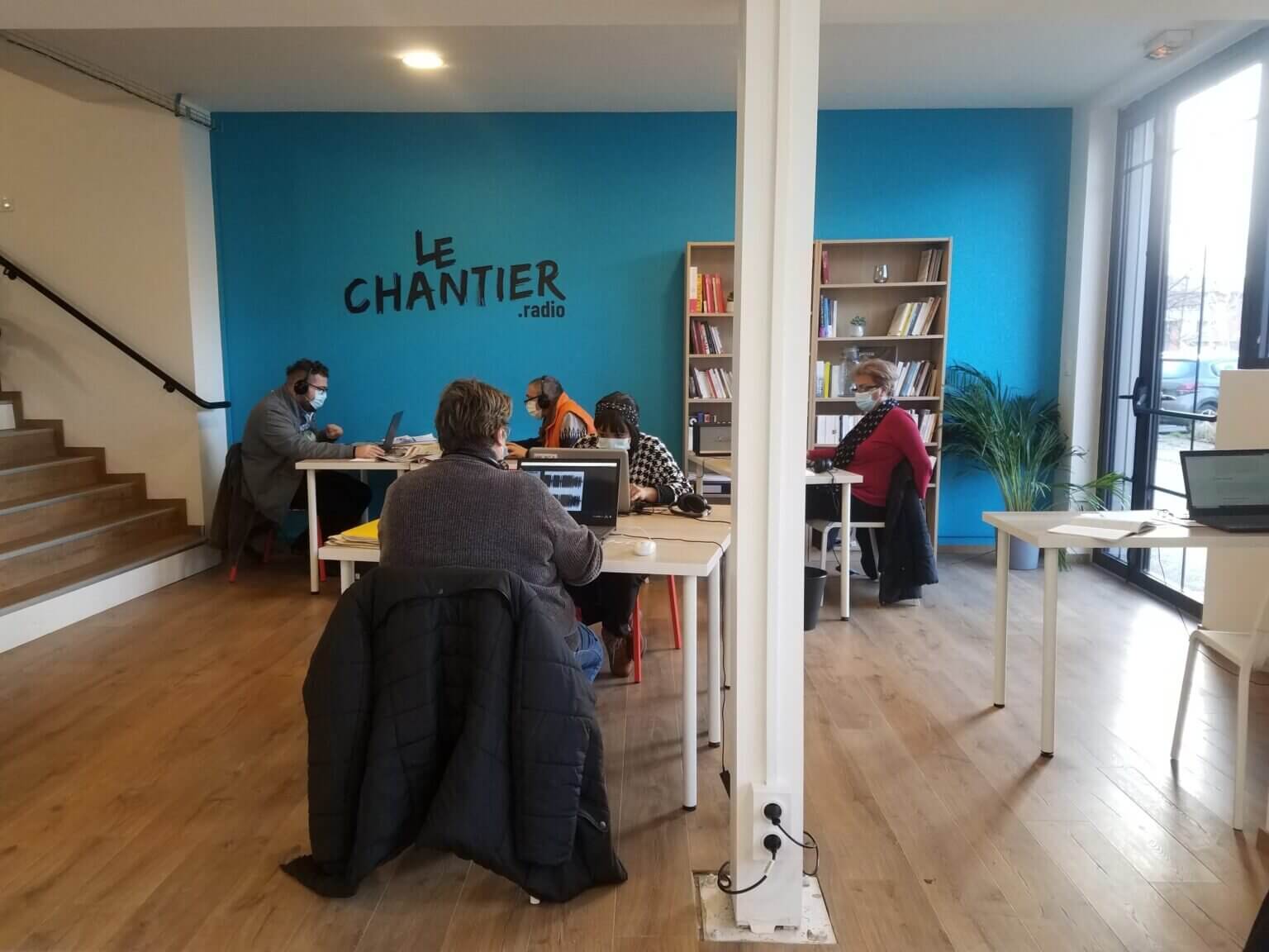 La Radio Le Chantier à Clermont-Ferrand en 2021. ©MH/Rue89Lyon
