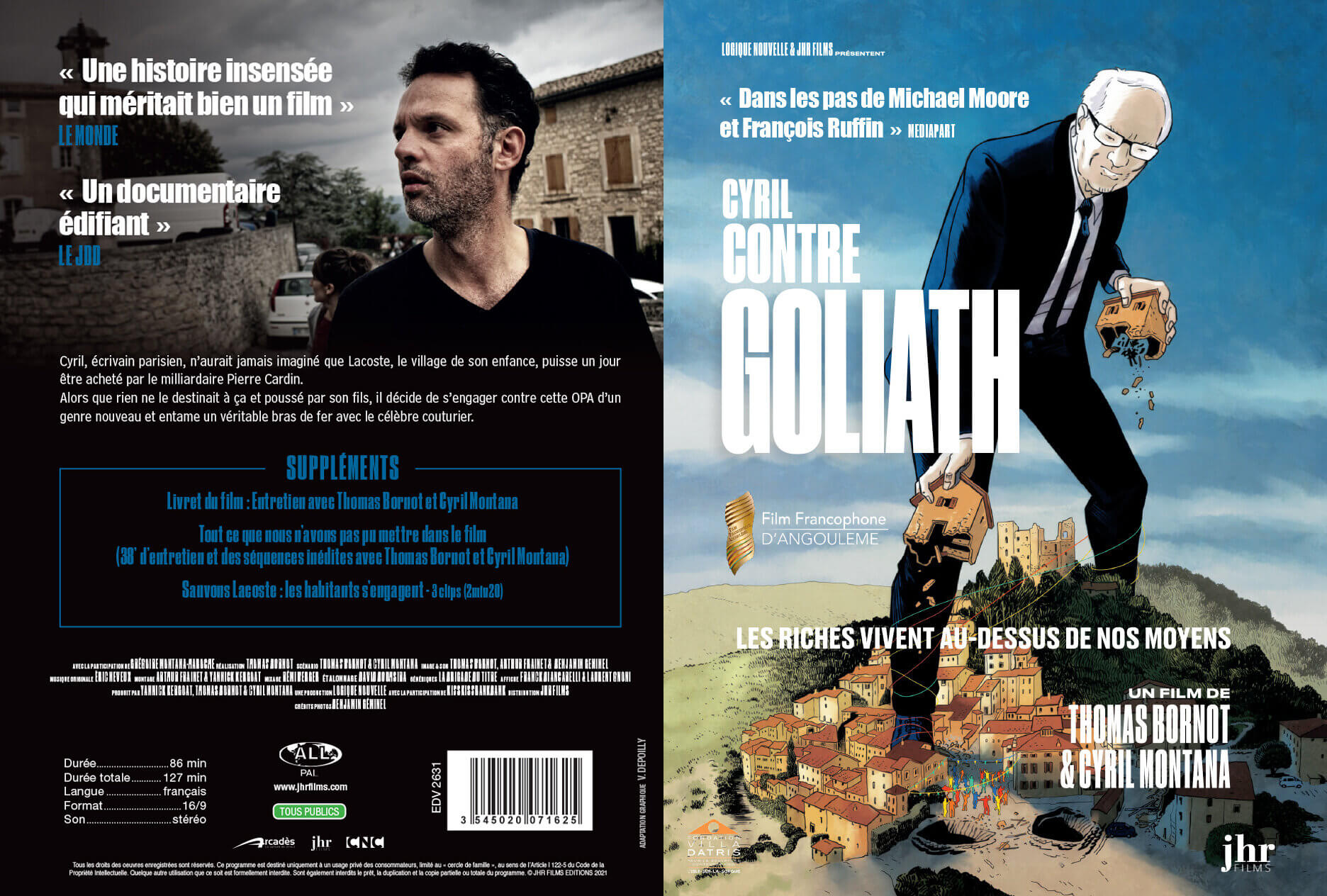 Jaquette Cyril contre Goliath