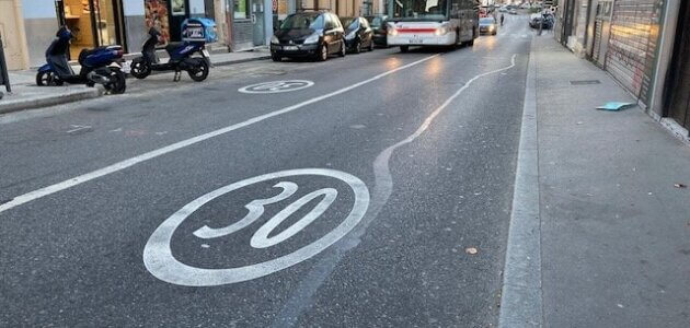 A Lyon, les 30 km/h ne seront pas responsables de l’augmentation de la pollution