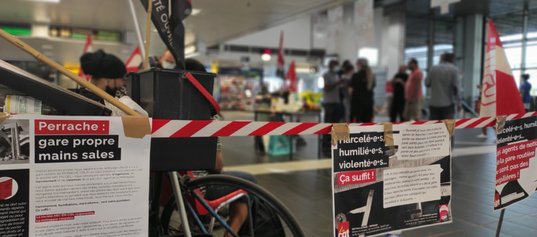 Grève du nettoyage à Lyon-Perrache : le premier conflit social géré par la Métropole écologiste