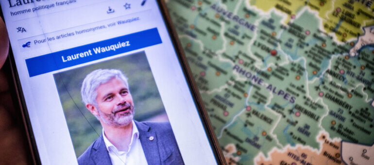 La biographie Wikipédia de Laurent Wauquiez caviardée à son profit