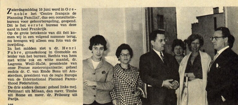 Il y a 60 ans, le premier planning familial de France ouvrait à Grenoble