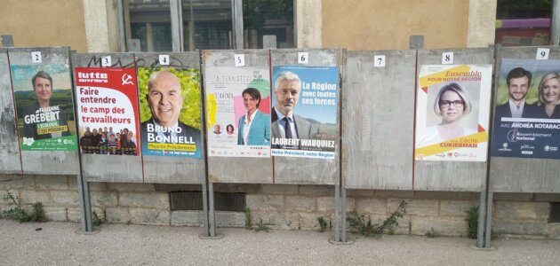 Résultats régionales 2021 : le premier tour en Auvergne-Rhône-Alpes