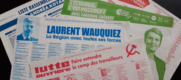 Régionales : encore des problèmes avec les professions de foi à Lyon