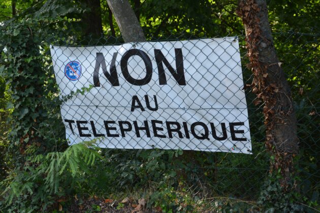 Un message anti-telepherique