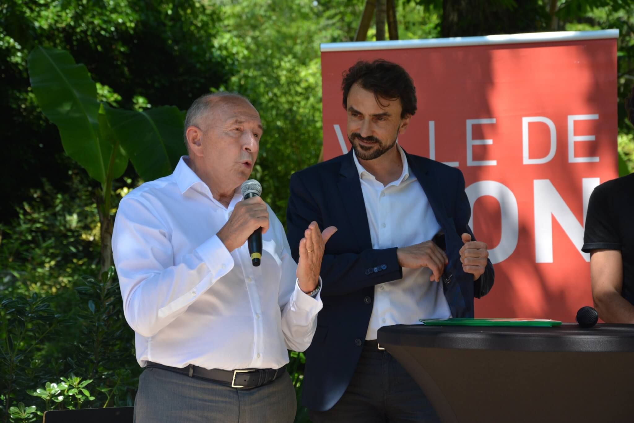 zoo Lyon Gérard Collomb Grégory Doucet