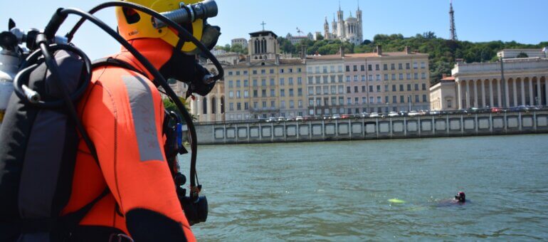 Noyades à Lyon : un après-midi avec les sapeurs-pompiers du Rhône