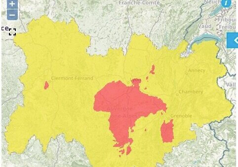 A Lyon, retour de la chaleur = pic de pollution à l’ozone