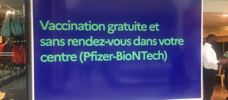 À Lyon Part-Dieu, la vaccination contre le Covid-19 en perte de vitesse