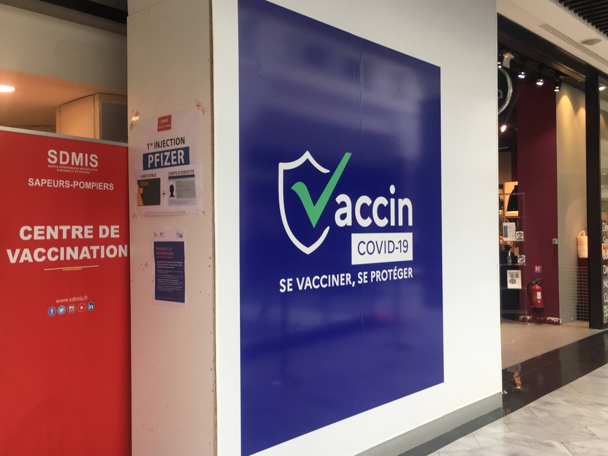 centre vaccination vaccin Covid-19 Lyon Part-Dieu