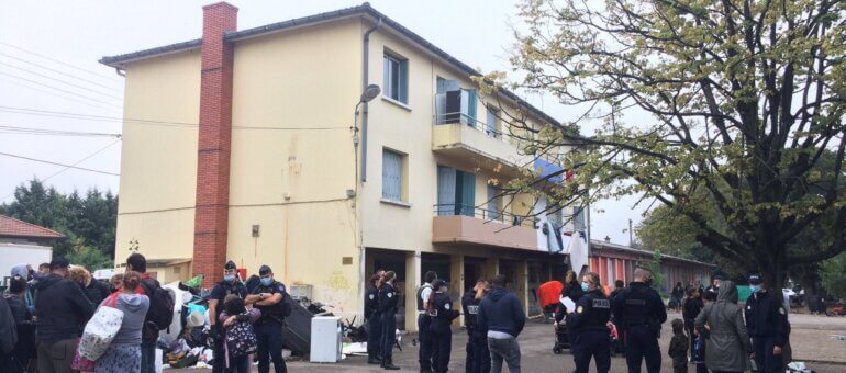 Expulsion du squat de Feyzin : un satisfecit pour la préfecture, pas pour les associations