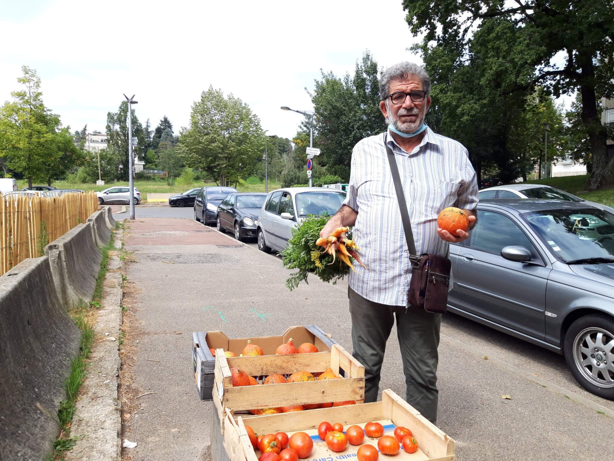 ferme urbaine Lyon Duchère maraîchage urbain