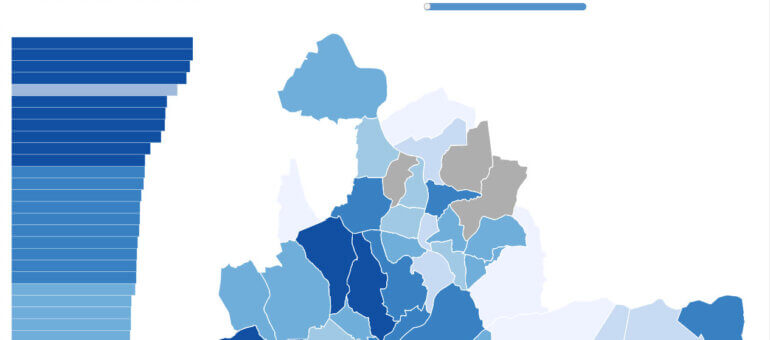 Immobilier : regardez l’évolution des prix dans la métropole de Lyon depuis 2016