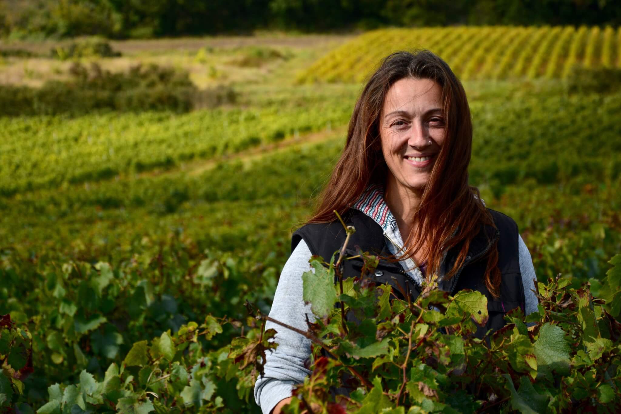 Claire Chasselay, une vigneronne du Beaujolais. ©PL/Rue89Lyon