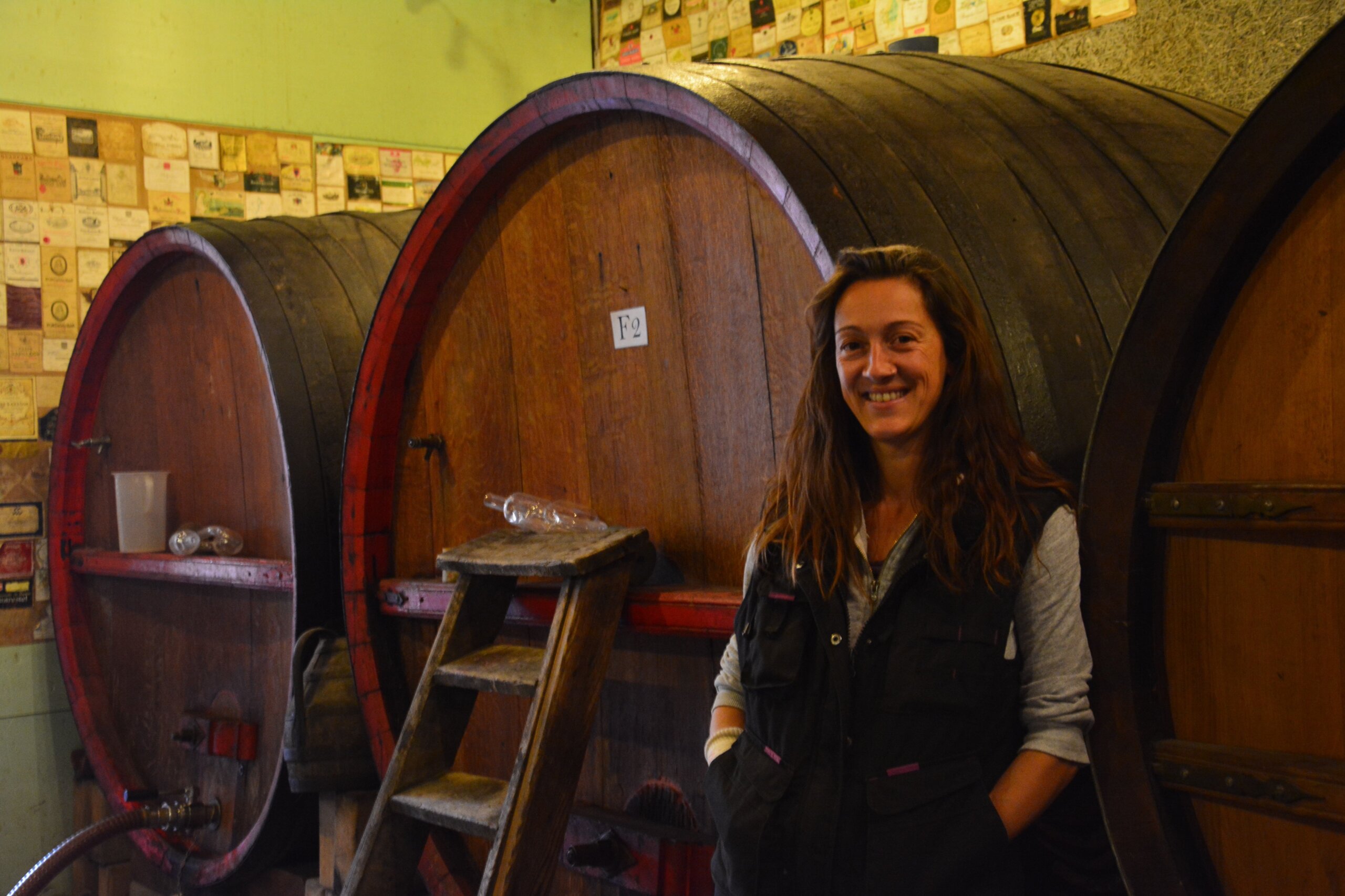 Claire Chasselay, une vigneronne du Beaujolais. ©PL/Rue89Lyon