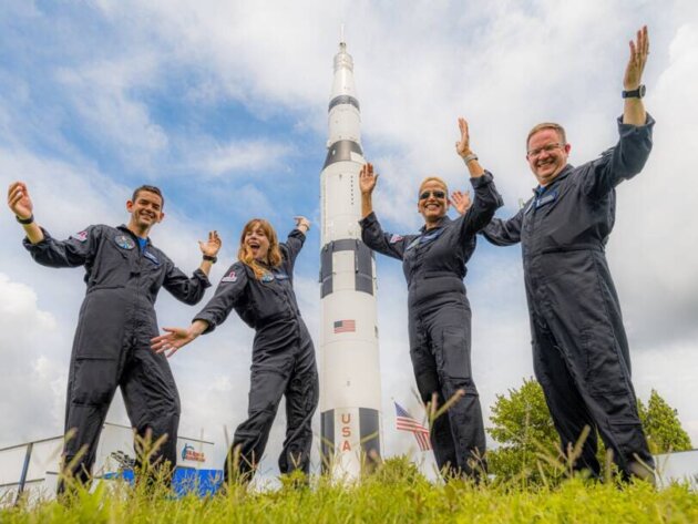 À quand le tourisme spatial ? Une photo SpaceX Falcon Heavy Launch