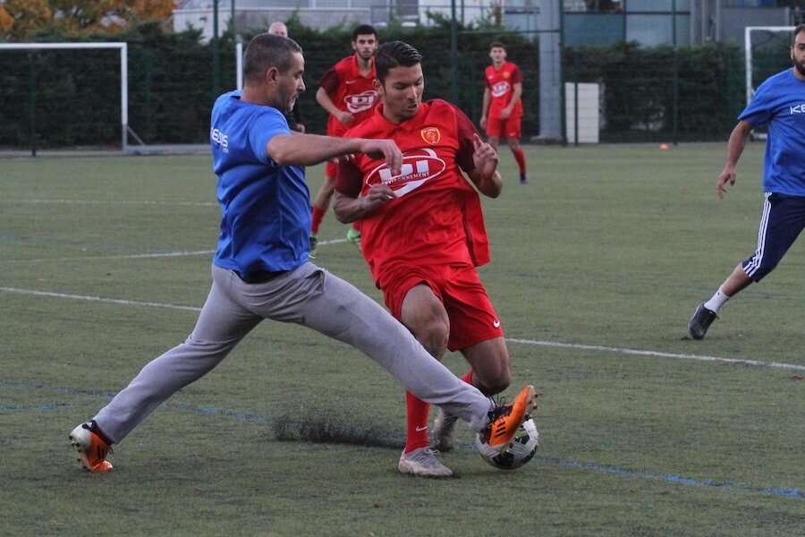 Au club de foot "Lyon - la Duchere". ©photo du club